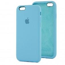 Чехол для iPhone 6 / 6s Silicone Full голубой / cornflower