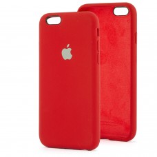 Чехол для iPhone 6 / 6s Silicone Full красный / dark red