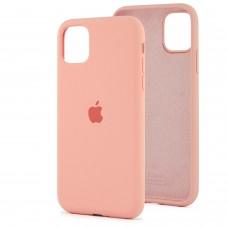 Чехол для iPhone 11 Silicone Full розовый / peach 