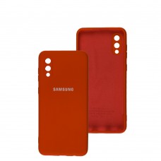 Чохол для Samsung Galaxy A02 (A022) Full camera червоний