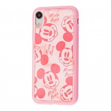 Чехол для iPhone Xr Mickey Mouse ретро розовый
