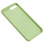 Чехол Silicone для iPhone 7 Plus / 8 Plus case салатовый