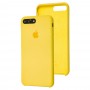 Чохол Silicone для iPhone 7 Plus / 8 Plus case жовтий