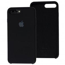 Чехол Silicone для iPhone 7 Plus / 8 Plus case черный