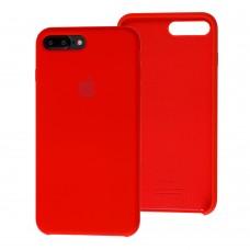 Чохол Silicone для iPhone 7 Plus / 8 Plus case червоний