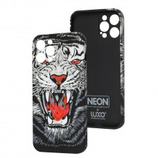 Чехол для iPhone 11 Pro WAVE neon x luxo Wild tiger