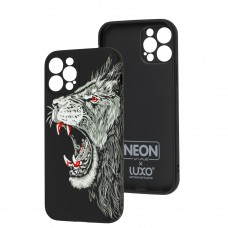 Чехол для iPhone 11 Pro Max WAVE neon x luxo Wild lion