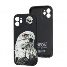 Чехол для iPhone 12 WAVE neon x luxo Wild eagle