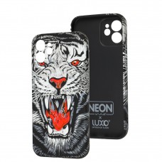 Чехол для iPhone 12 WAVE neon x luxo Wild tiger