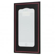 Защитное 5D стекло для iPhone 7 / 8 Sklo Full Glue белое (OEM)