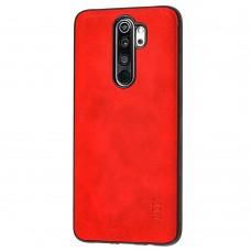 Чехол для Xiaomi Redmi Note 8 Pro Mood case красный
