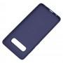 Чохол для Samsung Galaxy S10e (G970) Silicone cover синій