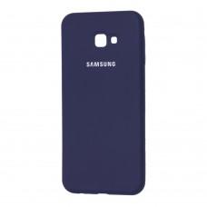 Чехол для Samsung Galaxy J4+ 2018 (J415) Silicone cover синий