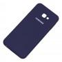 Чехол для Samsung Galaxy J4+ 2018 (J415) Silicone cover синий