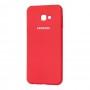 Чехол для Samsung Galaxy J4+ 2018 (J415) Silicone cover красный