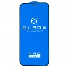 Защитное стекло для iPhone 12 / 12 Pro Full Glue Blade Pro черное