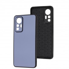 Чехол для Xiaomi 12 Lite Classic leather case light purple
