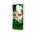 Чехол для Samsung Galaxy J4 2018 (J400) Pepper блестки вода зеленый "фламинго"