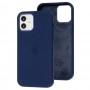 Чохол для iPhone 12 / 12 Pro Full Silicone case deep navy