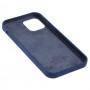 Чохол для iPhone 12 / 12 Pro Full Silicone case deep navy