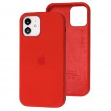 Чехол для iPhone 12 / 12 Pro Full Silicone case china red