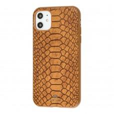 Чехол для iPhone 11 Vorson Snake коричневый