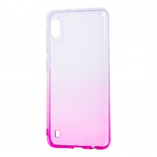 Чохол для Samsung Galaxy A10 (A105) Gradient Design рожево-білий