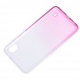Чехол для Samsung Galaxy A10 (A105) Gradient Design розово-белый
