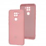 Чехол для Xiaomi Redmi Note 9 Silicone Full camera pink