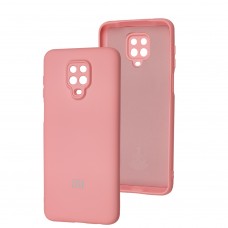 Чехол для Xiaomi Redmi Note 9s / 9 Pro Silicone Full camera pink