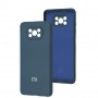 Чохол для Xiaomi Poco X3 / X3 Pro Silicone Full camera navy blue