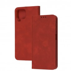 Чехол книга Samsung Galaxy A22 (A225) WAVE Flip красный