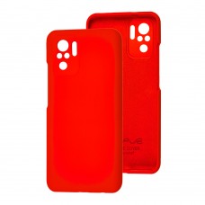 Чехол для Xiaomi Redmi Note 10 / Note 10s Wave Full red