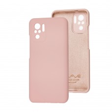 Чехол для Xiaomi Redmi Note 10 / Note 10s Wave Full розовый / pink sand