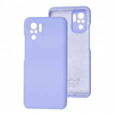 Чехол для Xiaomi Redmi Note 10 / Note 10s Wave Full светло-фиолетовый