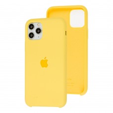 Чохол Silicone для iPhone 11 Pro case canary yelow