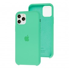 Чехол Silicone для iPhone 11 Pro case мятный 
