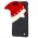 Чехол Glamour для iPhone 7 Plus / 8 Plus со стразами красная шапочка
