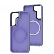 Чехол для Samsung Galaxy S22 (S901) WAVE Matte Insane MagSafe light purple