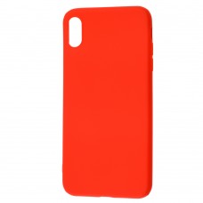 Чехол для iPhone Xs Max Candy красный