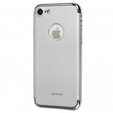 Чохол із захистом 360 Joyroom для iPhone 7/8 матове покриття сріблястий