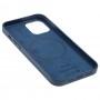 Чохол для iPhone 12 Pro Max Leather with MagSafe Baltic Blue