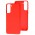 Чехол для Samsung Galaxy S21 (G991) Wave colorful red