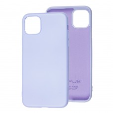 Чехол для iPhone 11 Wave colorful светло-фиолетовый / light purple