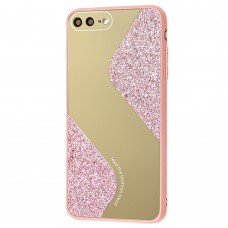 Чохол для iPhone 7 Plus / 8 Plus Shine mirror рожевий