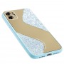 Чехол для iPhone 11 Shine mirror голубой