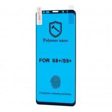 Защитная пленка для Samsung Galaxy S8+ / S9+ Polymer Nano Full Glue черный 