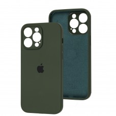 Чохол для iPhone 14 Pro Max Square Full camera cyprus green