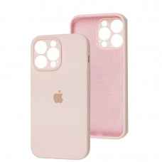 Чехол для iPhone 14 Pro Max Square Full camera chalk pink