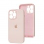 Чехол для iPhone 14 Pro Max Square Full camera chalk pink